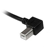 2M LEFT ANGLE USB B CABLE/.