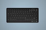 HYGIENE MINI NOTEBOOK STYLE/KEYBOARD SEALED USB BLACK
