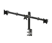 DS1003C-B1 TRIPLE DESKTOP ARM/F/ 3 FLAT SCREENS 27IN 10KG
