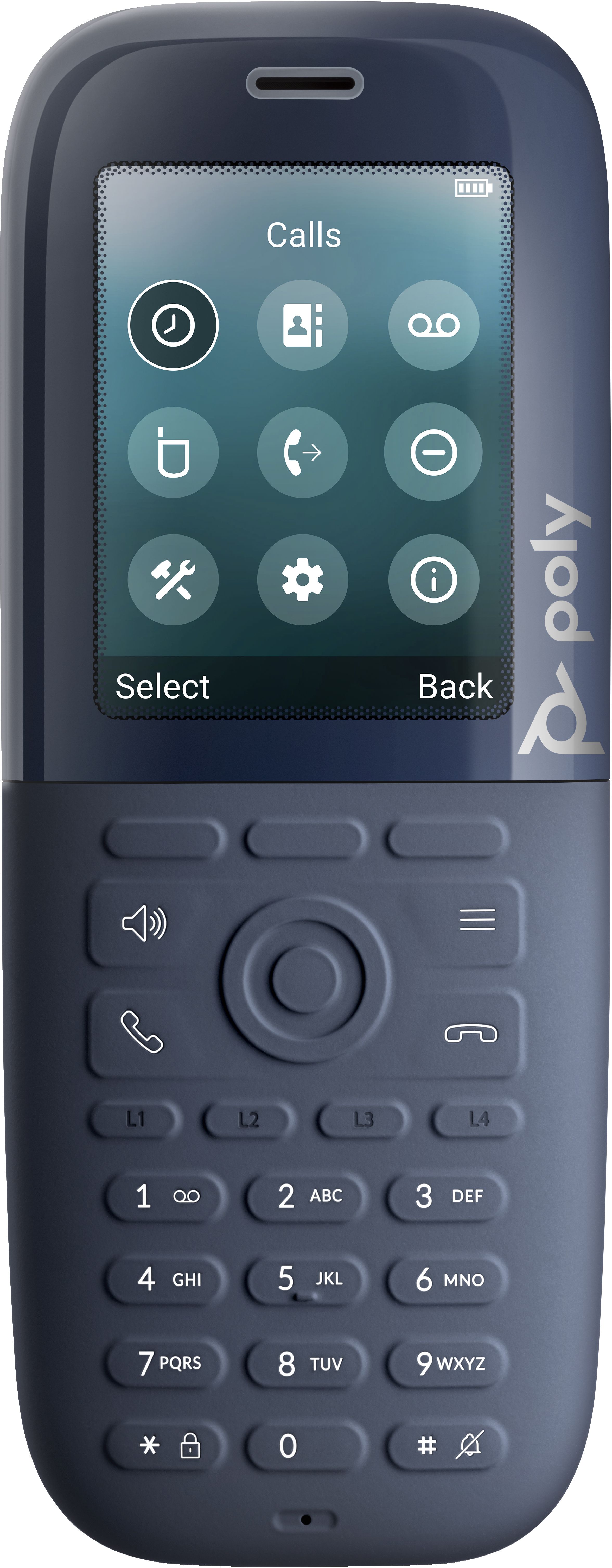 Poly Rove 30 DECT Phone Handset EMEA - INTL English Loc  Euro plug