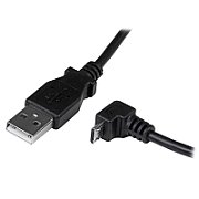 2M DOWN ANGLE MICRO USB CABLE/.