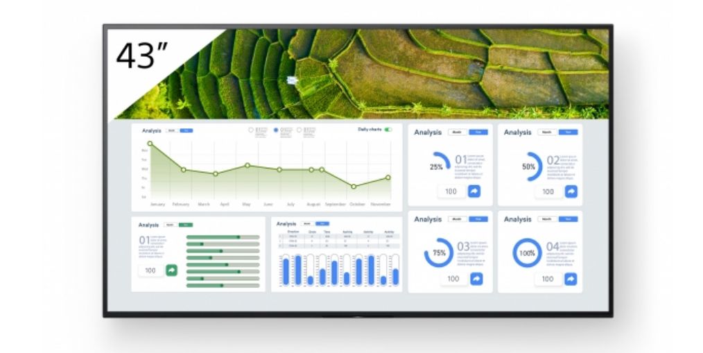 FW-43BZ30L 43INCH PRO/BRAVIA LCD 440NIT