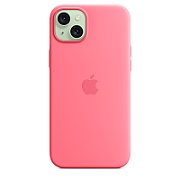 IPHONE 15 PLUS SILICONE CASE/WITH MAGSAFE PINK
