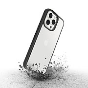 OB REACT APPLE IPHONE 15 PRO/MAX BLACK CRYSTAL CLEAR/BLACK