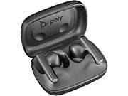 Poly Voyager Free 60 UC Carbon Black Earbuds +BT700 USB-A Adapter +Basic Charge Case