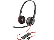 Poly Blackwire C3220 USB-C Headset +Carry Case (Bulk)