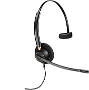 Poly EncorePro 510 Monaural Headset +Quick Disconnect EMEA - INTL English Loc  Euro plug