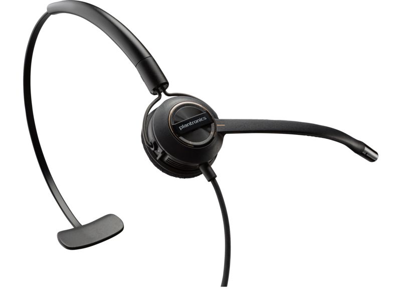 Poly EncorePro 540 Convertible Headset +Quick Disconnect EMEA - INTL English Loc  Euro plug