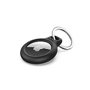 KEYRING FOR APPLE AIRTAG BLACK/