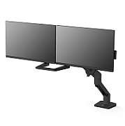 HX DUAL MONITOR ARM IN SCHWARZ/TISCHHALTERUNG FUER MONITORE BIS