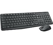 MK235 WIRELESS KEYBOARD / MOUSE/GREY-ELL-2.4GHZ-MEDITER