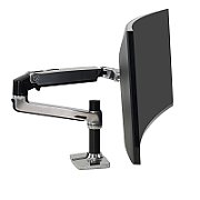LX DESK MOUNT LCD ARM POLISHED/32IN BLACK/WHITE VESA MIS-D