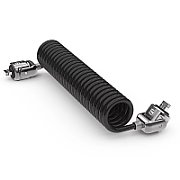 KEYED DOUBLE HEAD CABLE LOCK/.