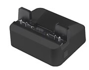 1-SLOT DOCK WITH RUGGED IO ADAPTER: HDMI, ETHERNET, 3XUSB 3.0 REQUIRES  PWR-BGA12V50W0WW,  CBL-DC-388A1-01 AND 3 WIRE AC CABLE