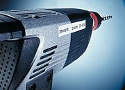 D1-TAPE NYLON 12MM X 3.5M/BLACK ON WHITE