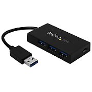 4 PORT USB 3.0 HUB WITH USB C/.