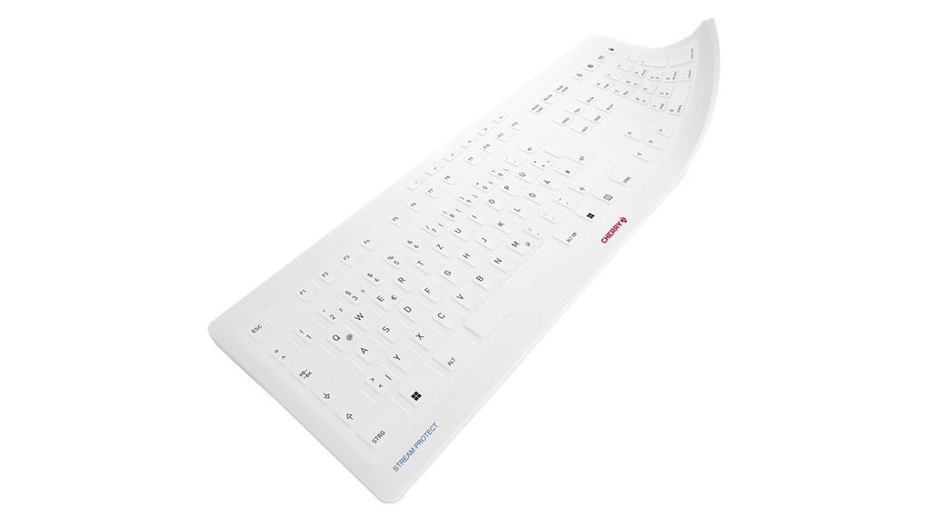 STREAM PROTECT MEMBRANE EURO/WHITE-GREY QWERTY