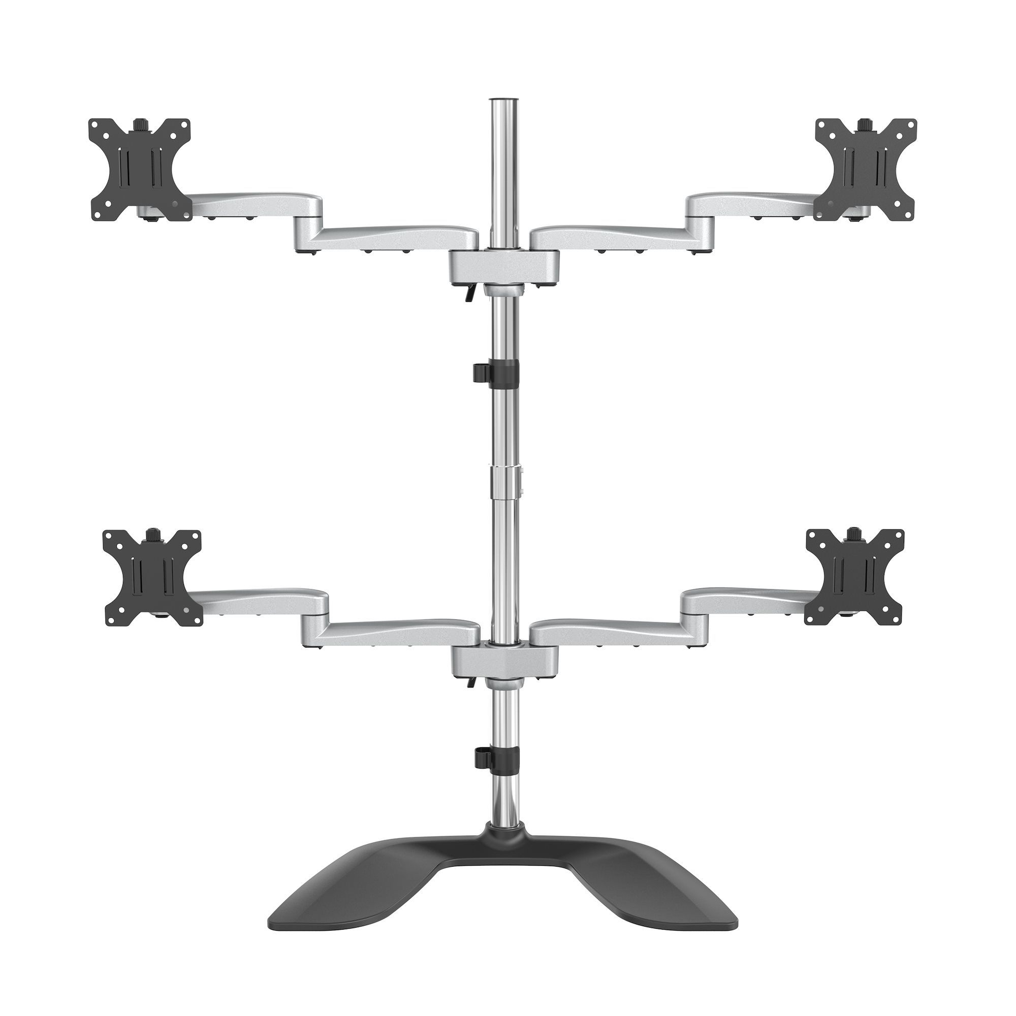 QUAD-MONITOR STAND/.
