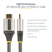 20IN ULTRA HIGH SPEED HDMI 2.1/CERTIFIED ULTRA HIGH SPEED CABLE