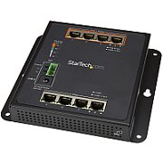 Switch StarTech IES81GPOEW, 8 porturi 10 / 100 / 1000 MBs