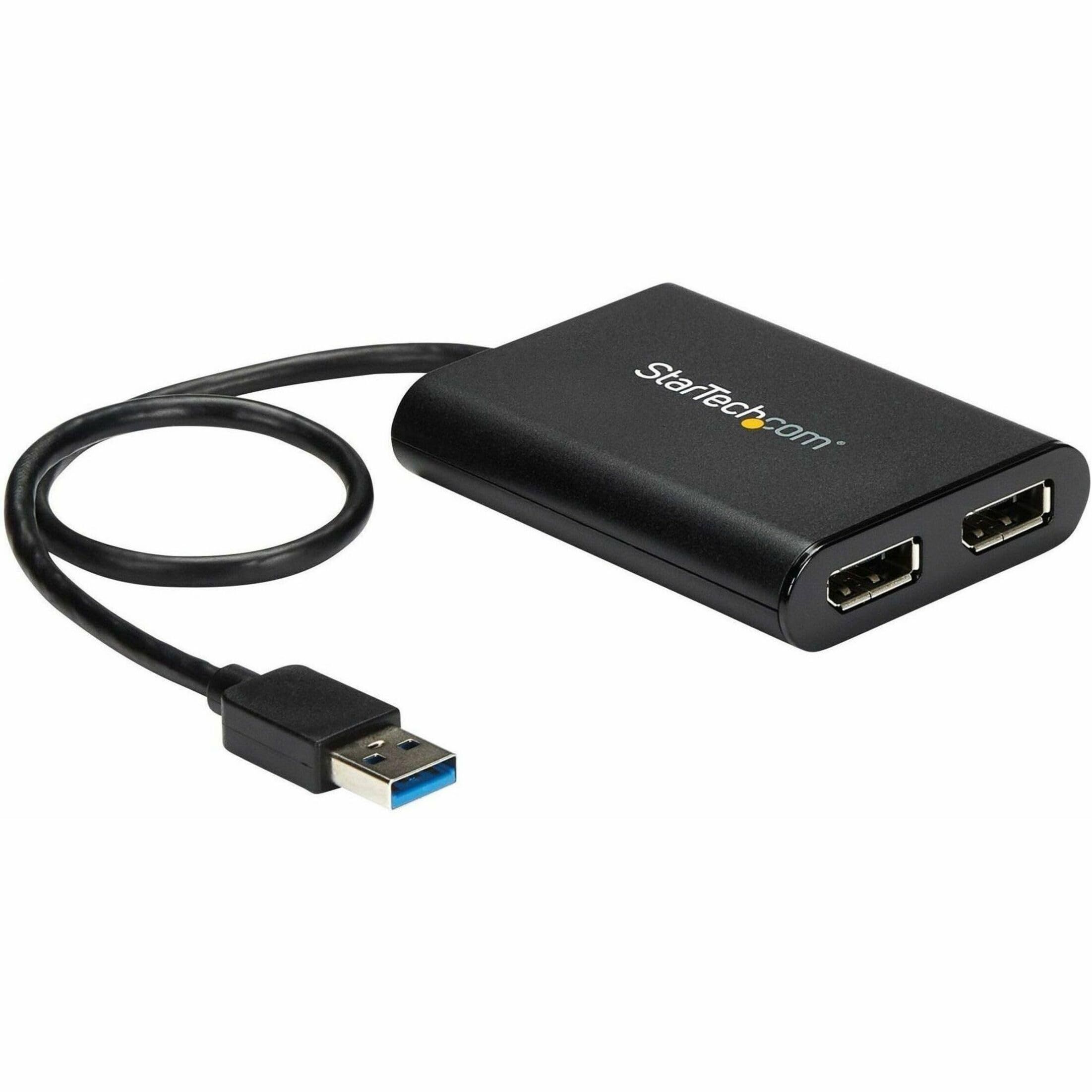USB TO DUAL DP ADAPTER 4K 60HZ/.