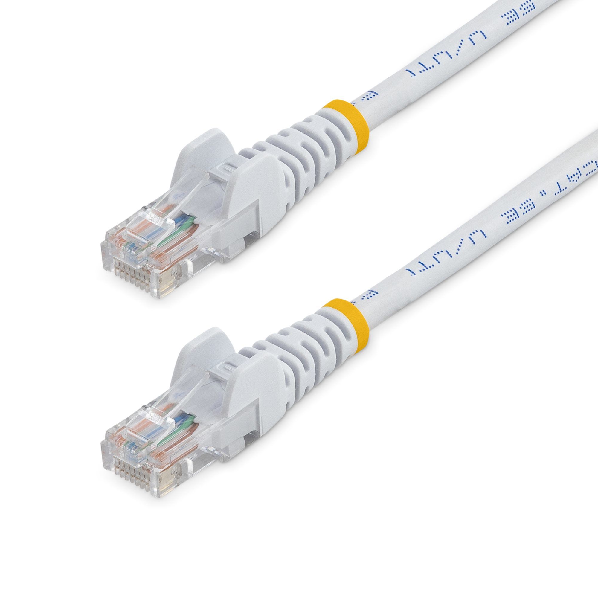 0.5M WHITE CAT5E PATCH CABLE/SNAGLESS ETHERNET CABLE - UTP