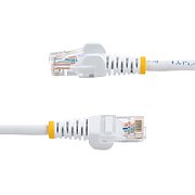 0.5M WHITE CAT5E PATCH CABLE/SNAGLESS ETHERNET CABLE - UTP