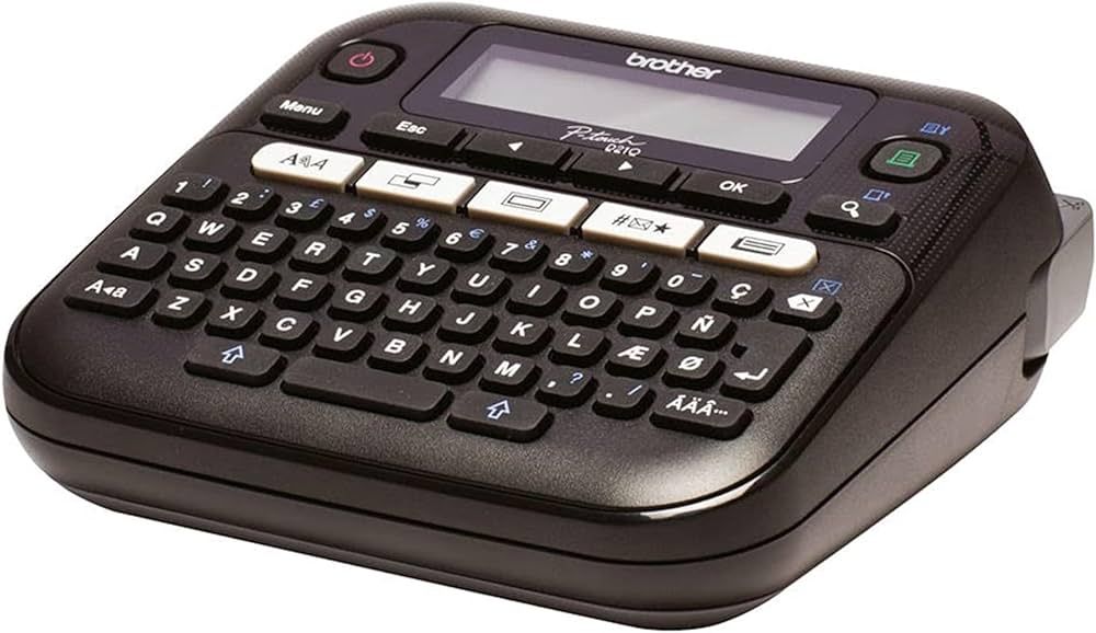 PT-D210VP LETTERING MACHINE/F. 3.5 -12 MM TZE GR