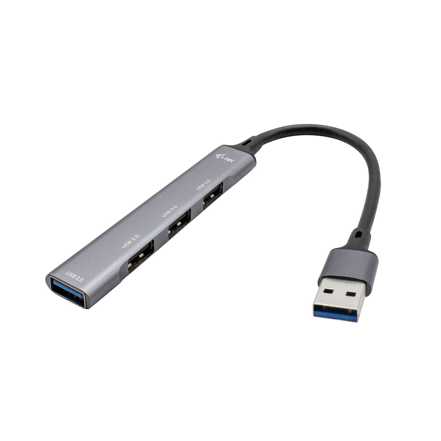 USB 3.0 METAL HUB 1X USB 3.0 +/3X USB 2.0