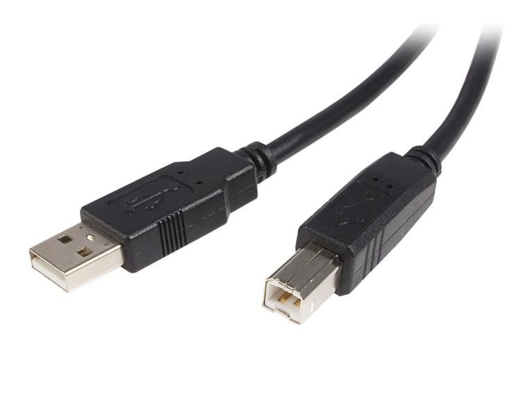 2M USB 2.0 A TO B CABLE - M/M/.