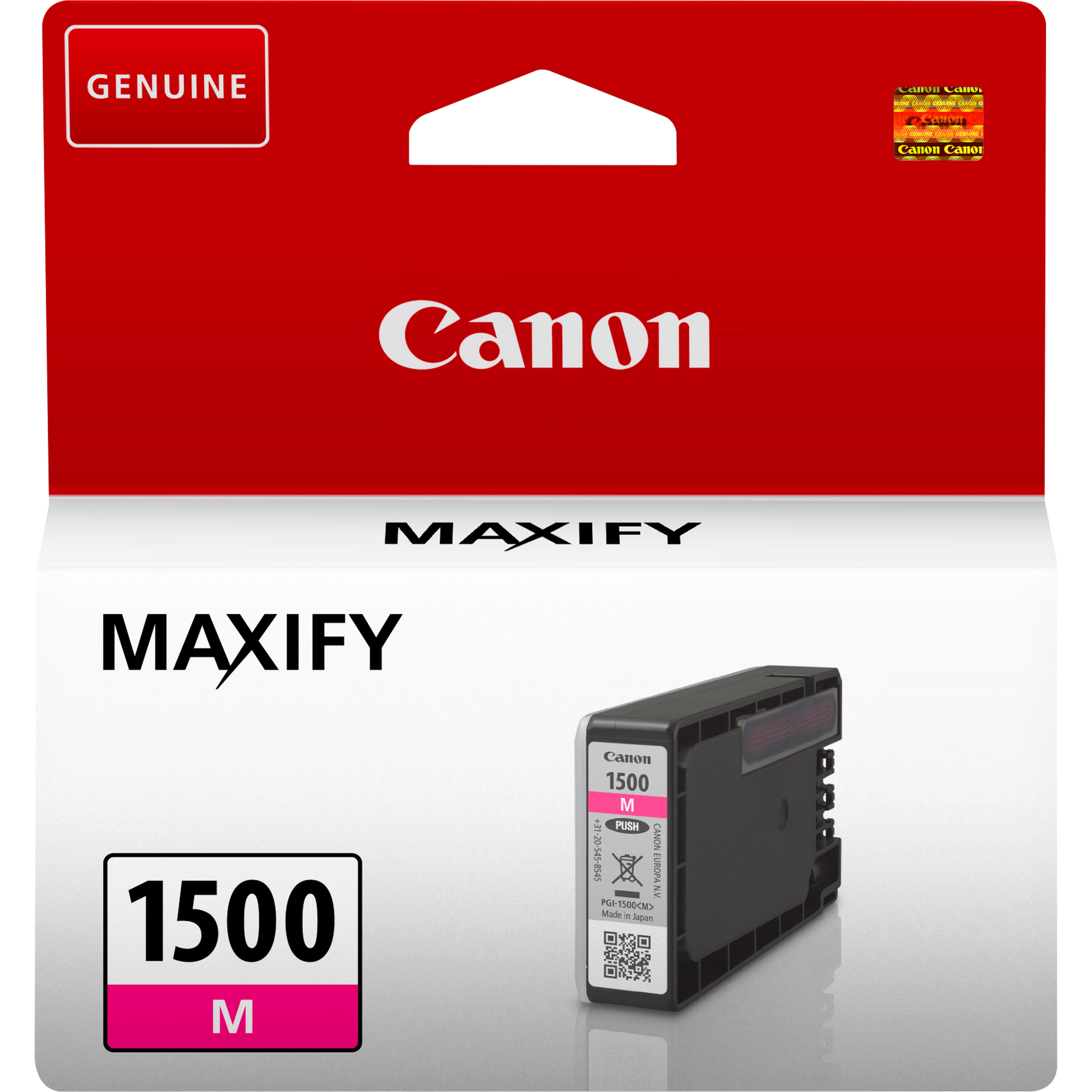 Cartus cerneala Canon 9230B001 ,Magenta ,4.5 ml ,Original (PGI-1500M) 