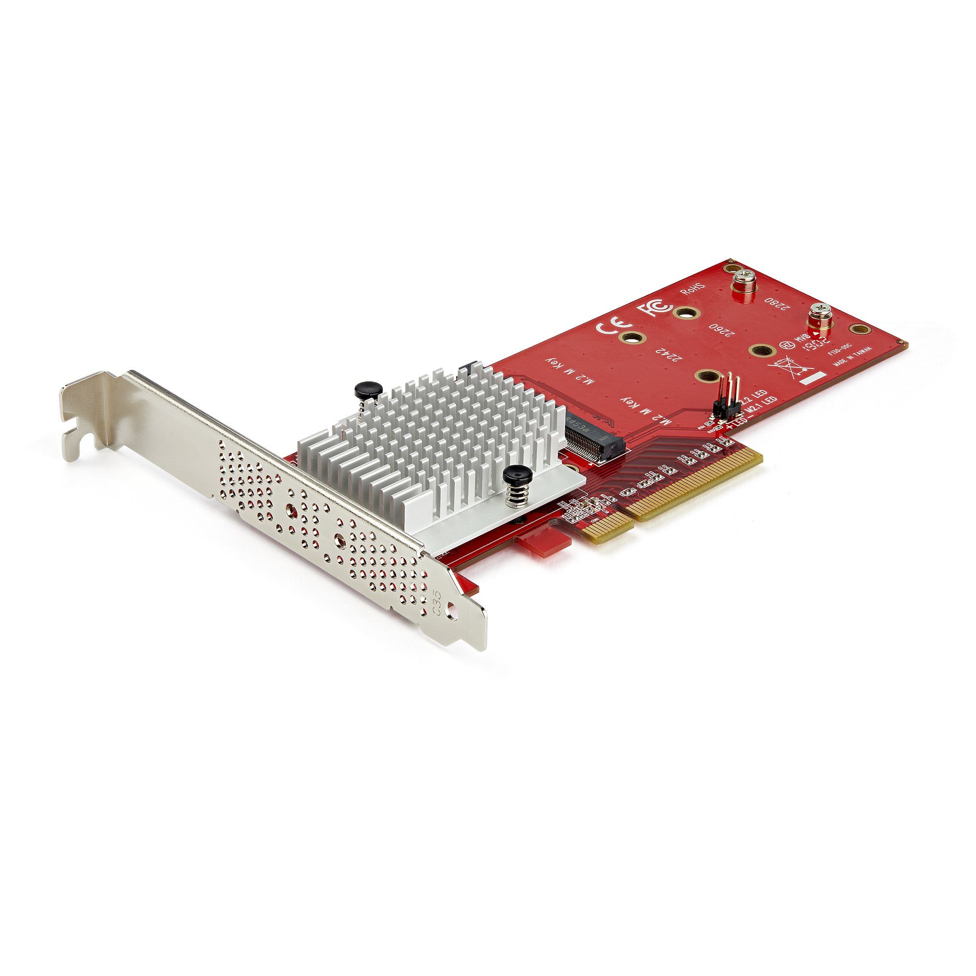 X8 DUAL M.2 PCIE SSD ADAPTER/.