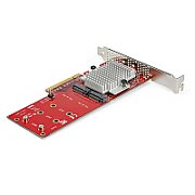 X8 DUAL M.2 PCIE SSD ADAPTER/.