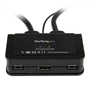 2 PORT HDMI CABLE KVM SWITCH/IN