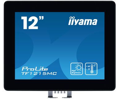 Monitor 12.1 inch LED IIyama TF1215MC-B1 1024 x 768 pixeli, 60 Hz, 25 ms, Negru