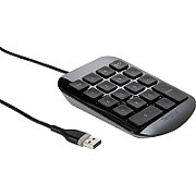 NUMBER PAD/USB PORT / PLASTIC / BLACK/GREY
