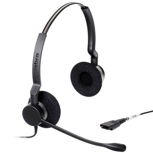 JABRA BIZ 2300 DUO NOISE CANC./HEAD BRACKED