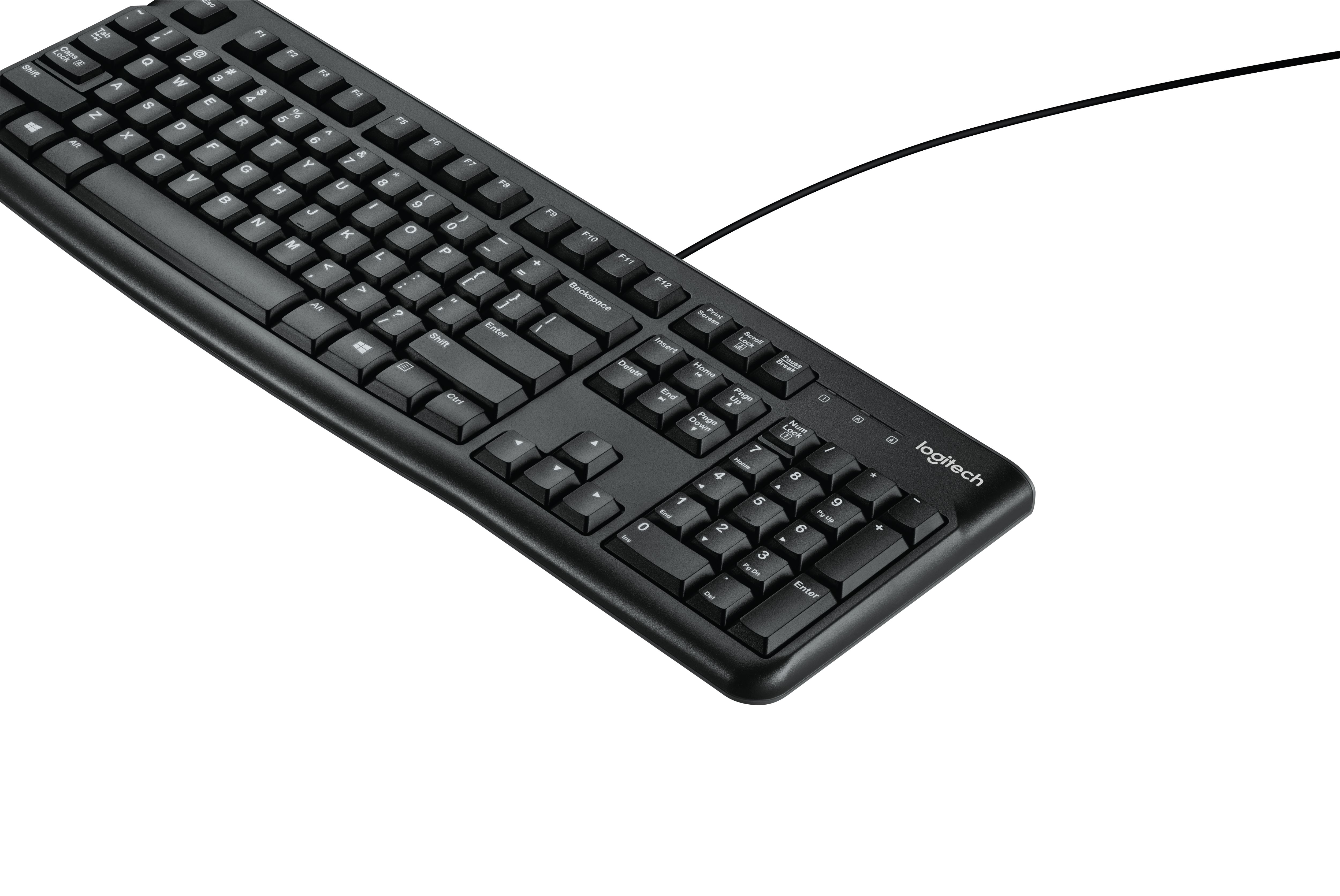 KEYBOARD K120 FOR BUSINESS/OEM USB BLACK SILENT US- LAYOUT