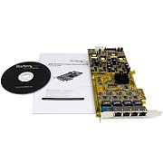 4 PORT GIGABIT POE PCIE NIC/CARD W/ POE