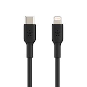 LIGHTNING/USB-C CABLE/PVC MFI 1M BLACK