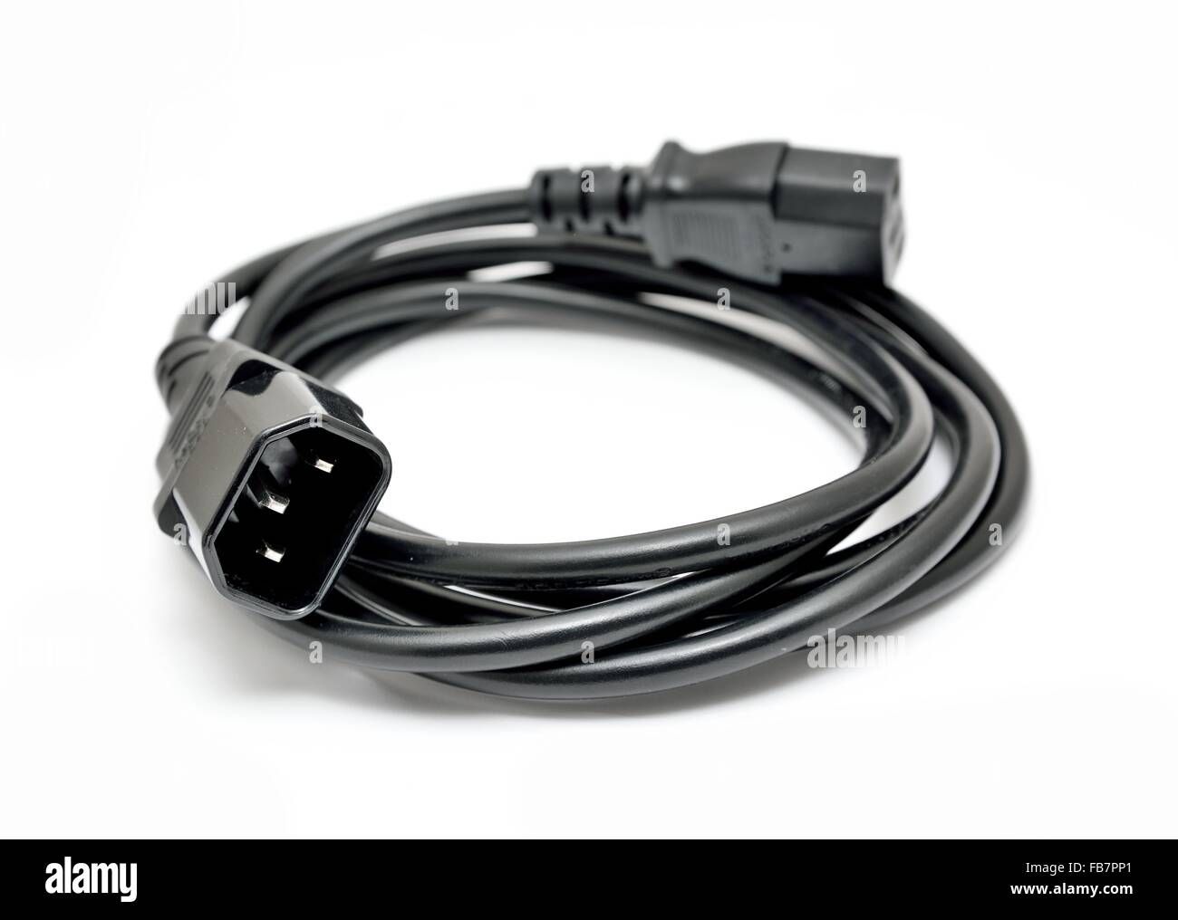 Cabinet Jumper Power Cord, 250 VAC 13A, C14-C15 Connectors