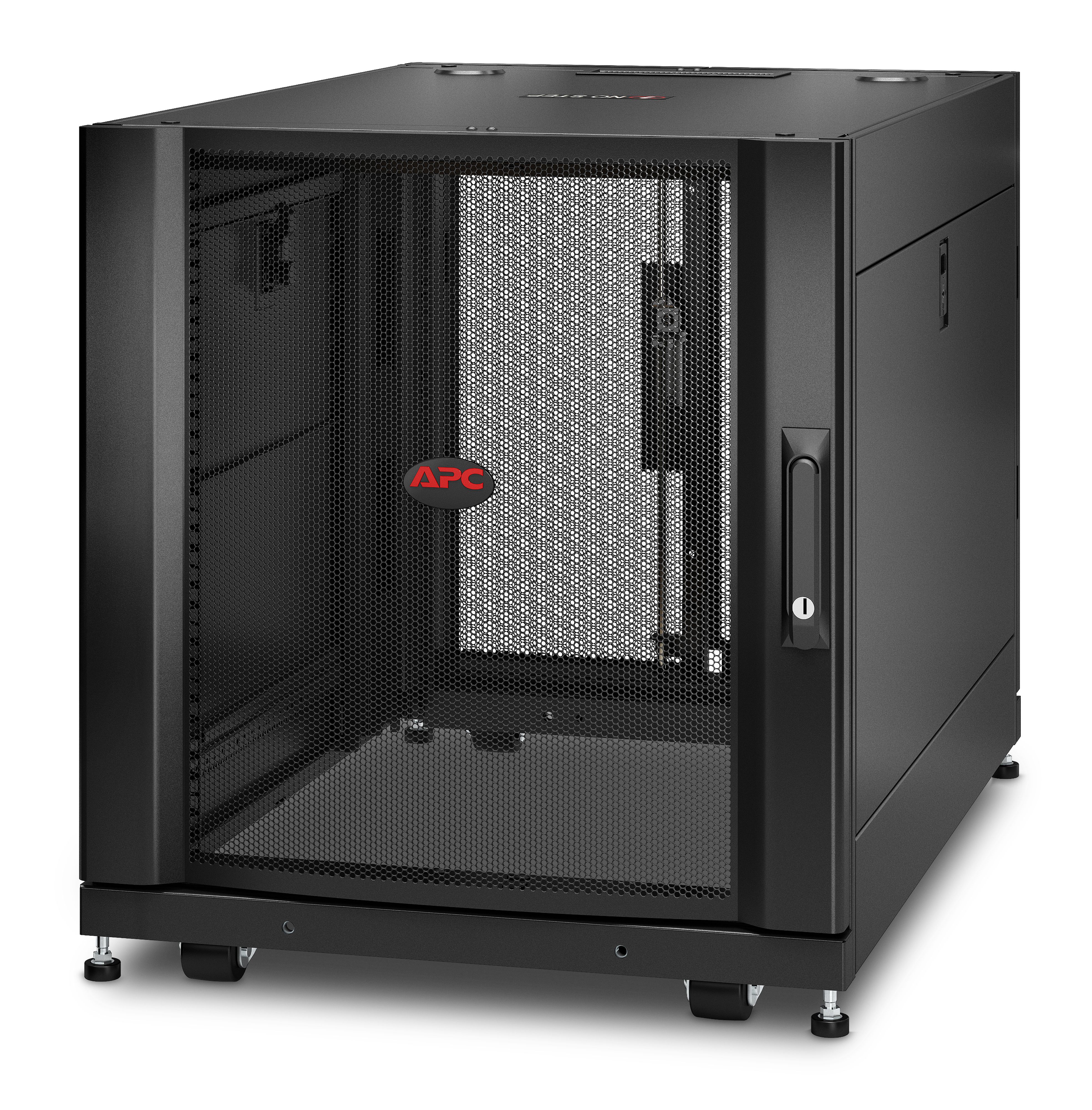 NETSHELTER SX 12U SRVR RACK ENC/600X900MM W/ SIDES BLK