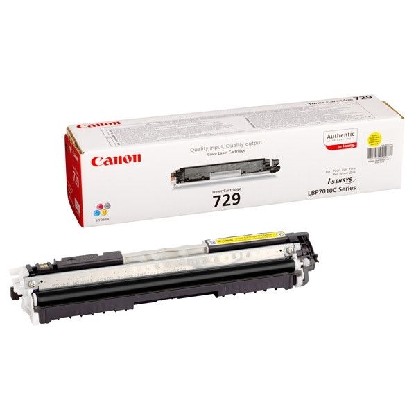 Cartus toner Canon 4367B002 ,Galben ,1000 pagini ,Original (CRG-729Y) 