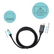USB-C HDMI CABLE 4K 2M/ADAPTER 4K/60HZ