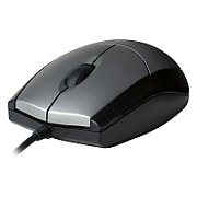 V7 MOUSE OPTICAL BLK/SIL RETAIL/USB 3 BUTTON WHEEL 1000DPI IN