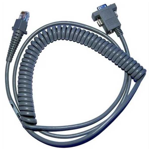 Cable, RS-232, 9P, Female, Coiled, CAB-362, External Power, 6 ft.