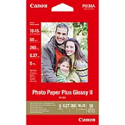 PP-201 PHOTO PAPER PLUS II/GLOSSY 10X15 50SHTS