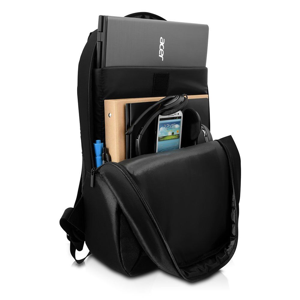 16IN 15.6IN ESSENTIAL BACKPACK/LAPTOP BLACK CASE SLIM