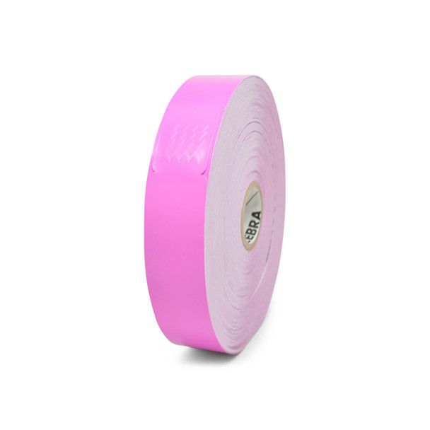 Wristband, Polypropylene, 1x10in (25.4x254mm) Direct thermal, Z-Band Fun, Adhesive closure, 1in (25.4mm) core, 350/roll, 4/box, Purple