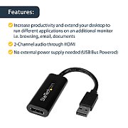 SLIM USB 3.0 HDMI VIDEO CARD/IN